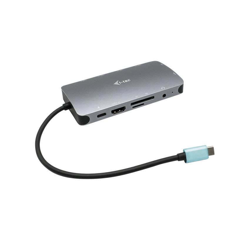 i-tec Metal C31NANODOCKVGAPD kannettavien tietokoneiden telakka ja porttitoistin Langallinen USB 3.2 Gen 1 (3.1 Gen 1) Type-C