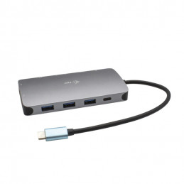 i-tec Metal C31NANODOCKVGAPD kannettavien tietokoneiden telakka ja porttitoistin Langallinen USB 3.2 Gen 1 (3.1 Gen 1) Type-C