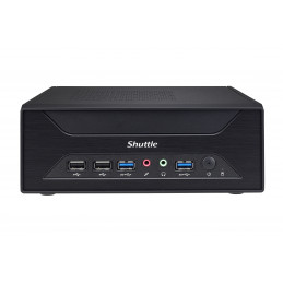 Shuttle XH510G barebone-tietokonerunko Musta Intel H510 LGA 1200 (Socket H5)