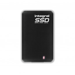 Integral 240GB USB 3.0 Portable SSD External Musta
