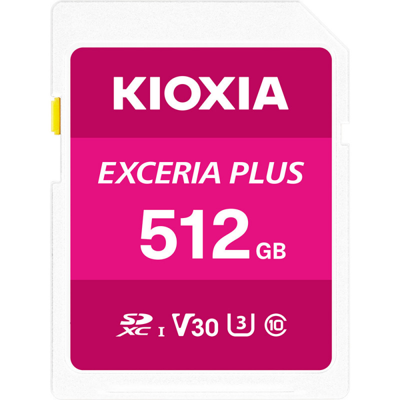Kioxia EXCERIA PLUS 512 GB SD UHS-I Luokka 10