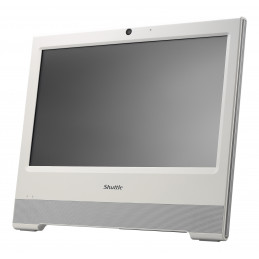 Shuttle X50V7U3 Intel® Core™ i3 39,6 cm (15.6") 1366 x 798 pikseliä Kosketusnäyttö All-in-One PC -aihio Valkoinen