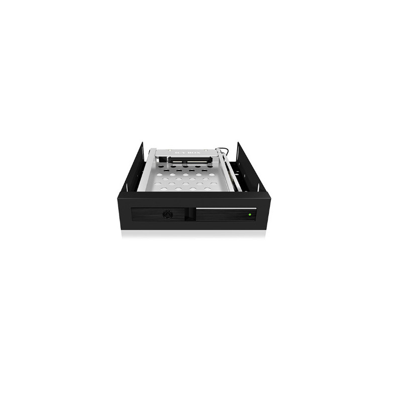 ICY BOX IB-2217StS HDD- SSD-kotelo Musta 2.5 3.5"