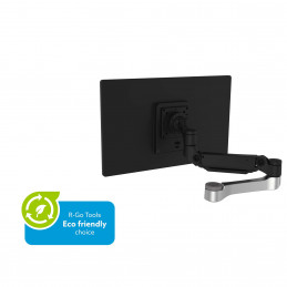 R-Go Tools RGOVLCA4EASI projektorin kiinnike Seinä Hopea, Musta