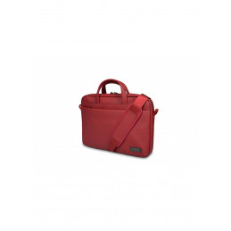 Port Designs Zurich Toploading laukku kannettavalle tietokoneelle 39,6 cm (15.6") Salkku Punainen