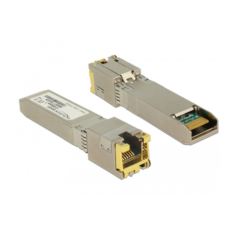 DeLOCK 86460 lähetin-vastaanotinmoduuli Kupari 10000 Mbit s SFP+