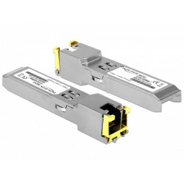 DeLOCK 86045 lähetin-vastaanotinmoduuli Kupari 1000 Mbit s SFP