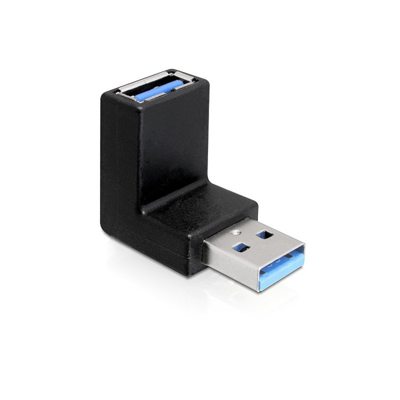 DeLOCK 65339 kaapelin sukupuolenvaihtaja USB 3.0 Musta