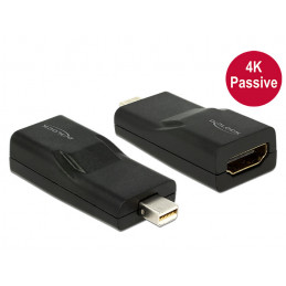 DeLOCK mini Displayport HDMI Musta