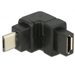 DeLOCK USB2.0Micro-B USB2.0Micro-B Musta