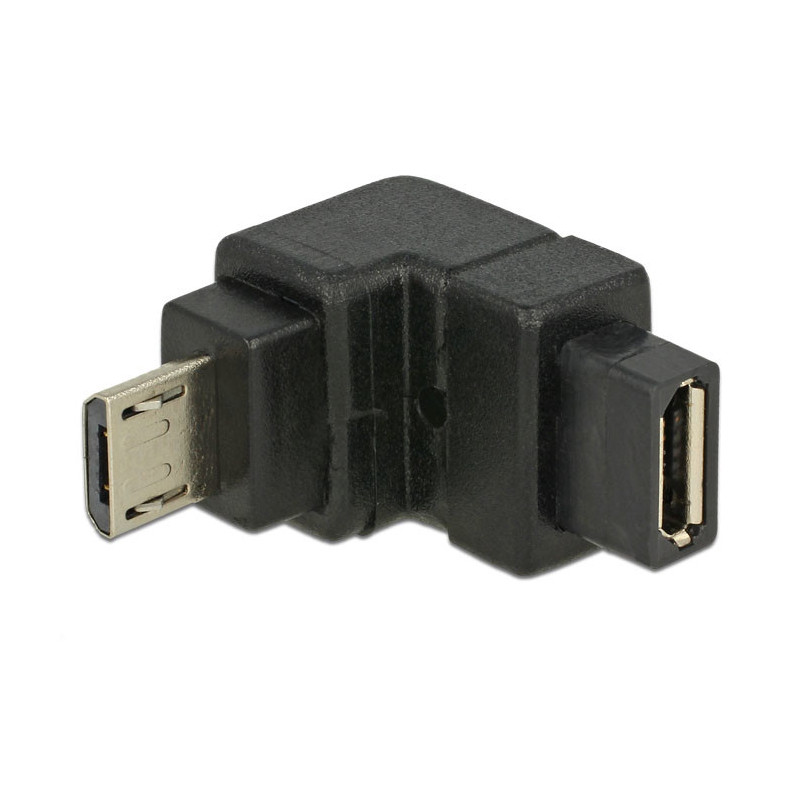 DeLOCK USB2.0Micro-B USB2.0Micro-B Musta