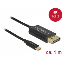 DeLOCK 83709 USB grafiikka-adapteri 3840 x 2160 pikseliä Musta