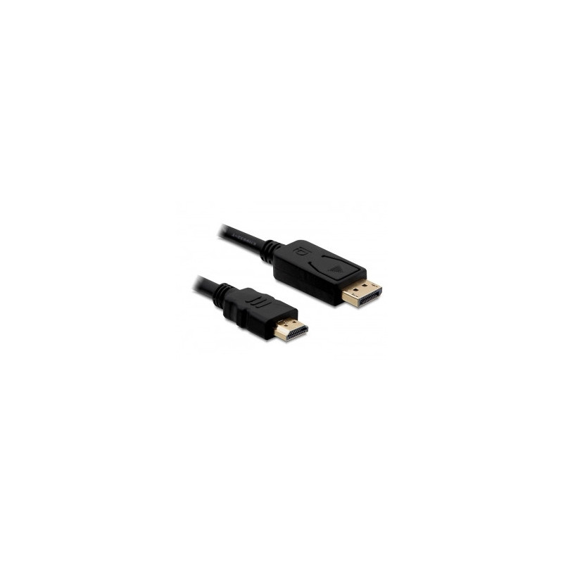 DeLOCK Cable Displayport  HDMI m m 2m Musta