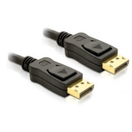 DeLOCK Cable Displayport m m 2m Musta