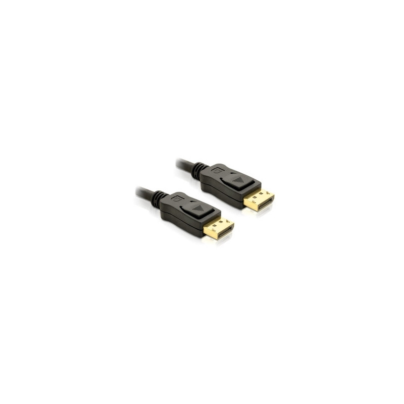 DeLOCK Cable Displayport m m 2m Musta