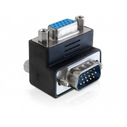 DeLOCK 65247 kaapelin sukupuolenvaihtaja VGA (D-Sub) Musta