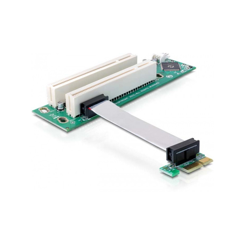 DeLOCK PCI-E 2x PCI liitäntäkortti -sovitin Sisäinen