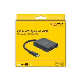 DeLOCK 87755 videohaaroitin HDMI 2x HDMI