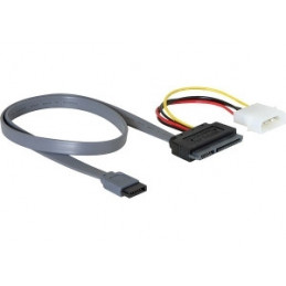 DeLOCK SATA All-in-One cable SATA-kaapeli 0,5 m