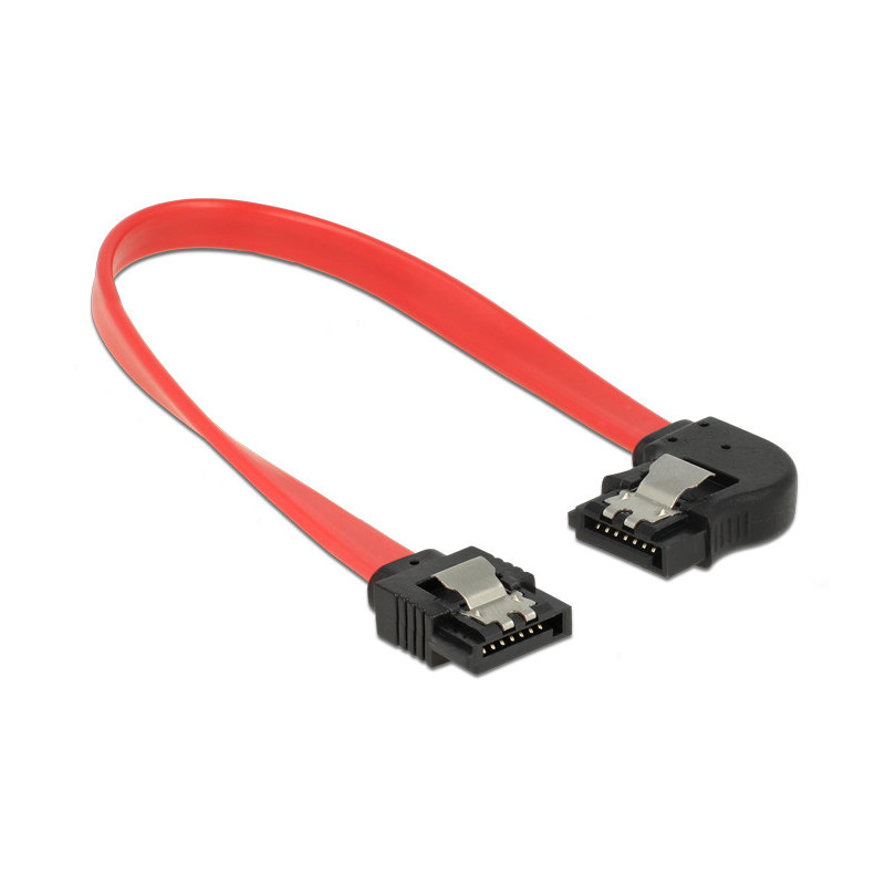 DeLOCK 83962 SATA-kaapeli 0,2 m SATA 7-pin Punainen