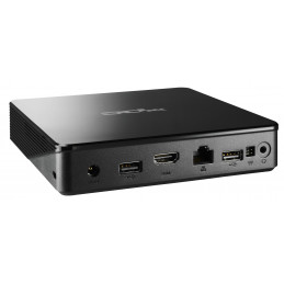 Shuttle XPC nano NS02AV2 RK3368 Mini-PC Rockchip 2 GB DDR3L-SDRAM 16 GB eMMC Android 8.1 Mini PC Musta