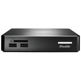 Shuttle XPC nano NS02AV2 RK3368 Mini-PC Rockchip 2 GB DDR3L-SDRAM 16 GB eMMC Android 8.1 Mini PC Musta