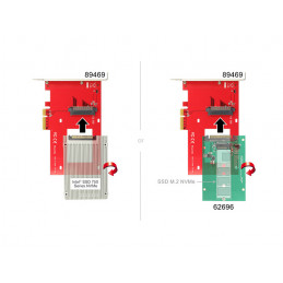 DeLOCK 89469 liitäntäkortti -sovitin Sisäinen U.2