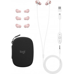 Logitech Zone Kuulokkeet Langallinen In-ear Puhelut Musiikki USB Type-C Vaaleanpunainen
