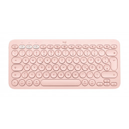 Logitech K380 for Mac Multi-Device Bluetooth Keyboard näppäimistö Pohjoismainen Vaaleanpunainen