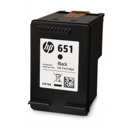 HP 651 Black Original Ink Advantage Cartridge