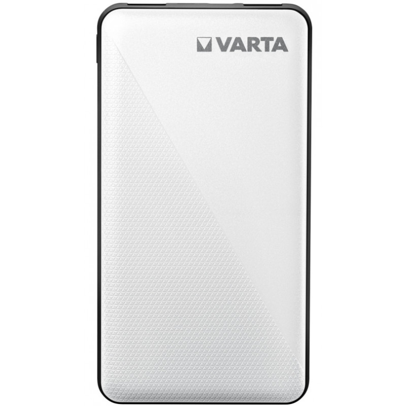 Varta Energy 10000 Litium polymeeri (LiPo) 10000 mAh Musta, Valkoinen