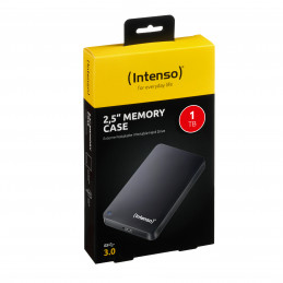 Intenso Memory Case 2.5" USB 3.0, 1TB ulkoinen kovalevy 1024 GB Musta