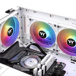 Thermaltake TT CT120 ARGB Sync PC Tietokonekotelo Tuuletin Valkoinen 2 kpl