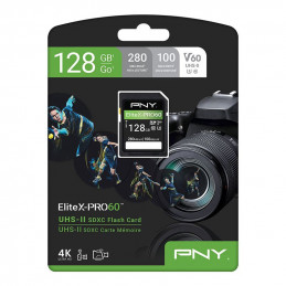 PNY EliteX-PRO60 128 GB SDXC UHS-II Luokka 10