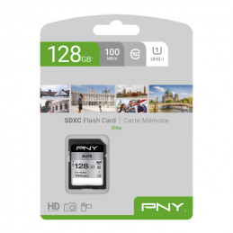 PNY Elite 128 GB SDXC UHS-I Luokka 10