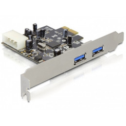 DeLOCK USB 3.0 PCI Express Card liitäntäkortti -sovitin USB 3.2 Gen 1 (3.1 Gen 1)