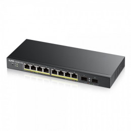 Zyxel GS1900-8HP v3 PoE Hallittu L2 Gigabit Ethernet (10 100 1000) Power over Ethernet -tuki Musta