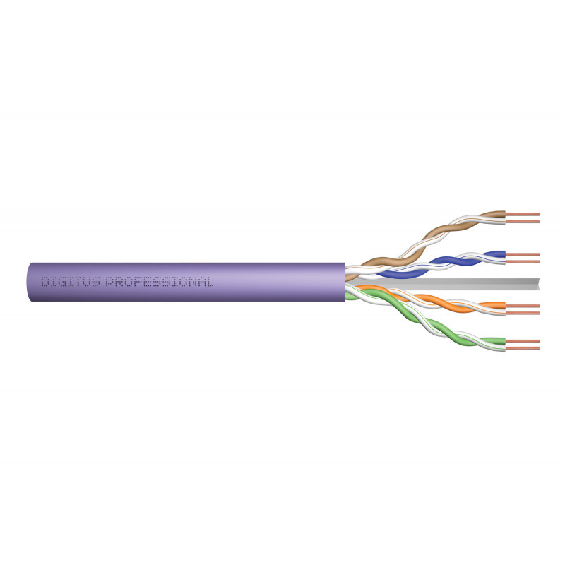 Digitus DK-1614-VH-5 verkkokaapeli Violetti 500 m Cat6 U UTP (UTP)