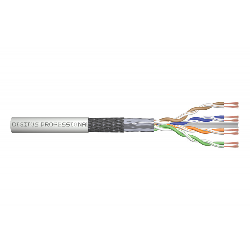 Digitus DK-1633-P-1 verkkokaapeli Harmaa 100 m Cat6 SF UTP (S-FTP)