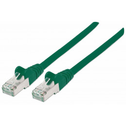 Intellinet 740968 verkkokaapeli Vihreä 5 m Cat7 S FTP (S-STP)