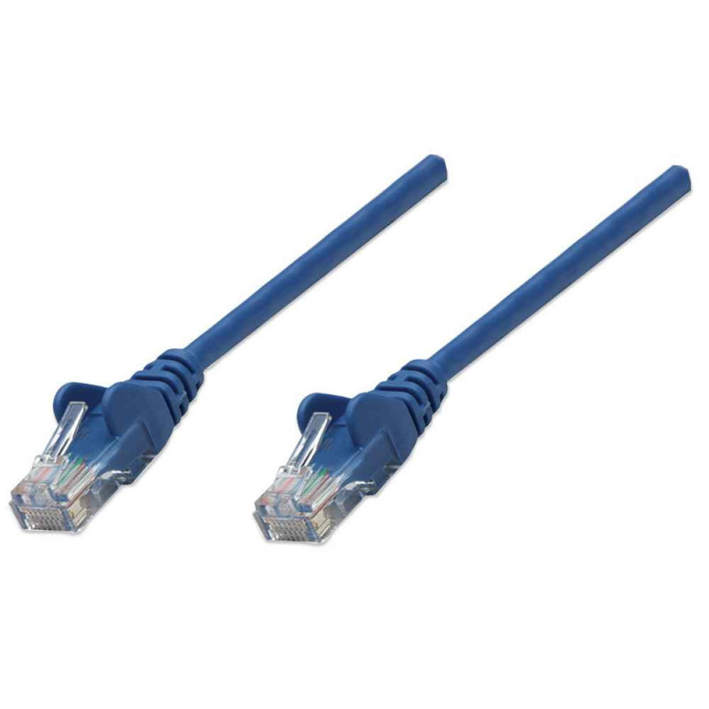 Intellinet 343305 verkkokaapeli Sininen 5 m Cat6 U UTP (UTP)