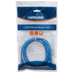 Intellinet 343305 verkkokaapeli Sininen 5 m Cat6 U UTP (UTP)