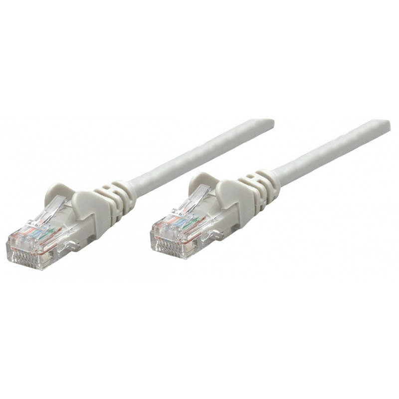 Intellinet 739900 verkkokaapeli Harmaa 0,25 m Cat6 U UTP (UTP)