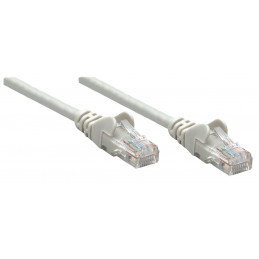 Intellinet 739900 verkkokaapeli Harmaa 0,25 m Cat6 U UTP (UTP)