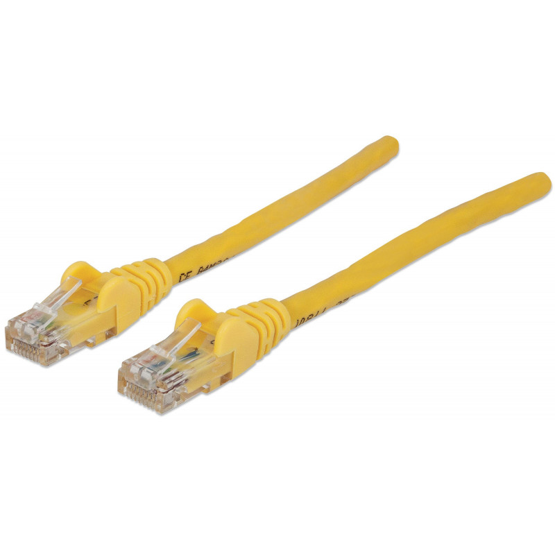 Intellinet 342377 verkkokaapeli Keltainen 3 m Cat6 U UTP (UTP)