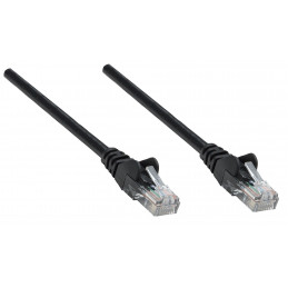 Intellinet 739795 verkkokaapeli Musta 0,25 m Cat6 S FTP (S-STP)