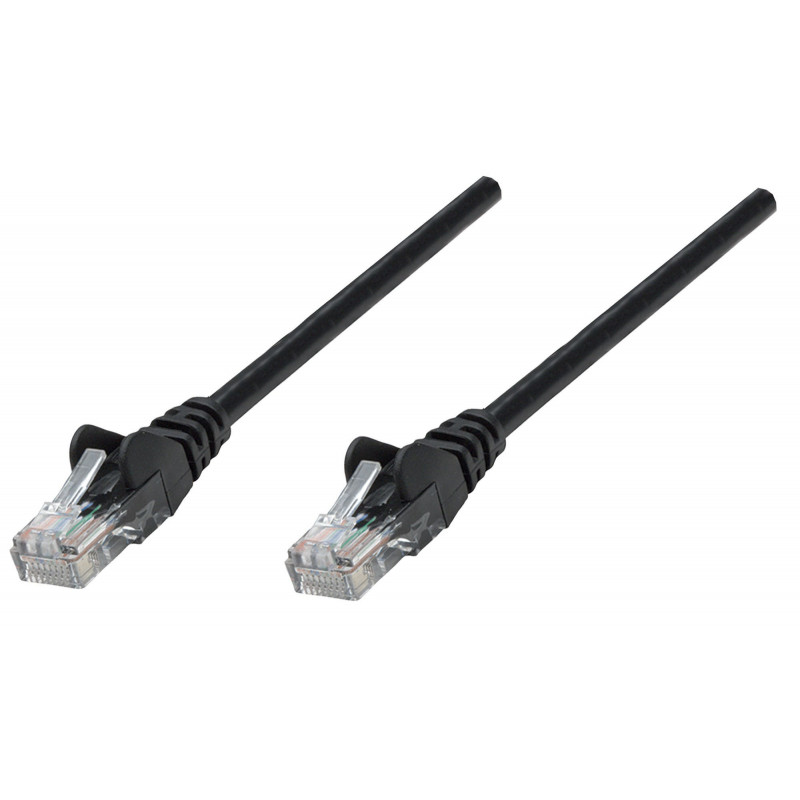 Intellinet 739856 verkkokaapeli Musta 1,5 m Cat6 S FTP (S-STP)