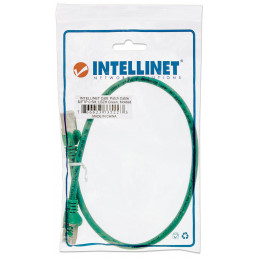 Intellinet 735223 verkkokaapeli Vihreä 0,5 m Cat6 S FTP (S-STP)