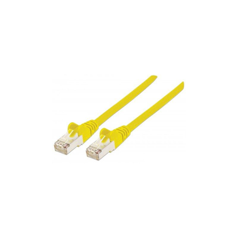 Intellinet 330725 verkkokaapeli Keltainen 10 m Cat5e S FTP (S-STP)