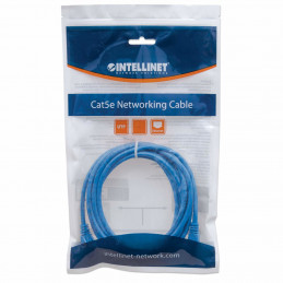 Intellinet 342575 verkkokaapeli Sininen 1 m Cat6 U UTP (UTP)